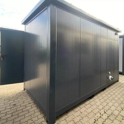 Sanitärbehälter für Menschen mit Behinderungen Toilette mit Rampe